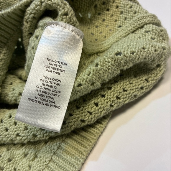 Tahari Pointelle Knit Polo Sweater – Women’s Medium - Picture 6 of 7